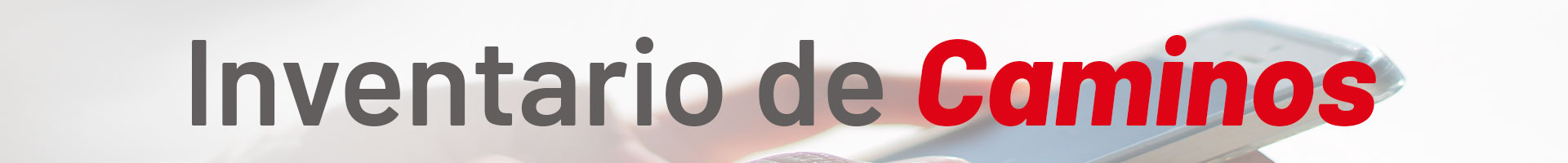 Inventario de Caminos
