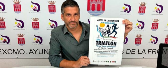 El XIV Triatlón ‘Arcos, Tierra que Inspira’ se celebrará el 20 de agosto