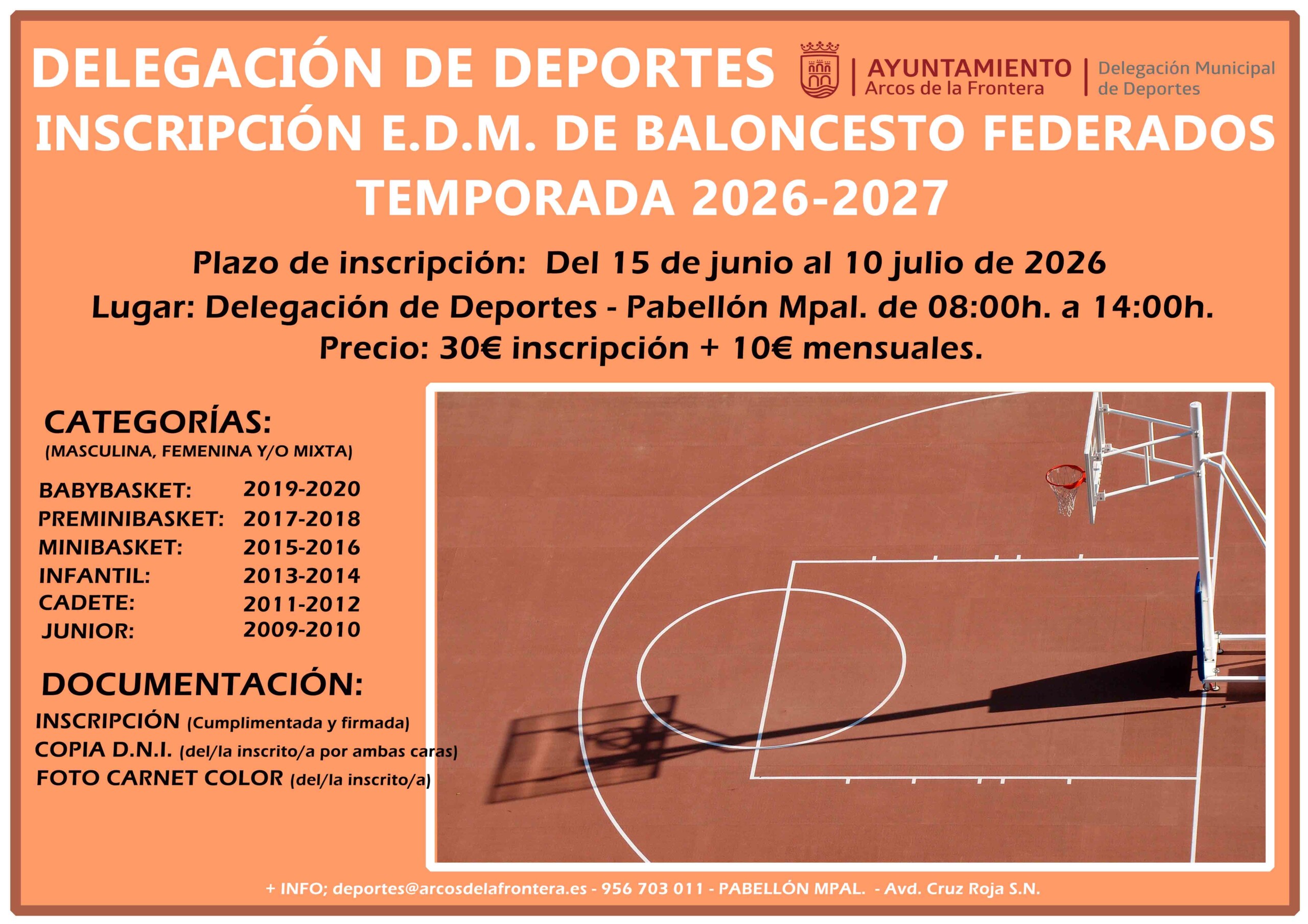 Inscripcion EDM 26 27